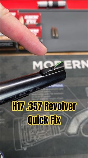 Front Sight Improvement for Almost Any Gun: Henry H17 .357 MAG Revolver
