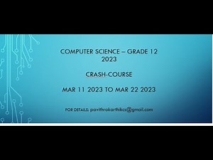 CBSE | Grade 12 | Computer Science | Crash Course | 2023 | Functions | Review | Revision tour| Tamil