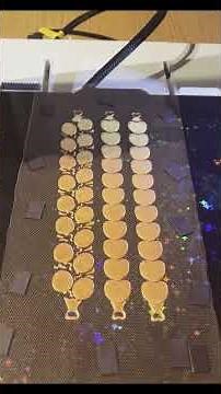 3D‑printed bracelet on tulle for kids