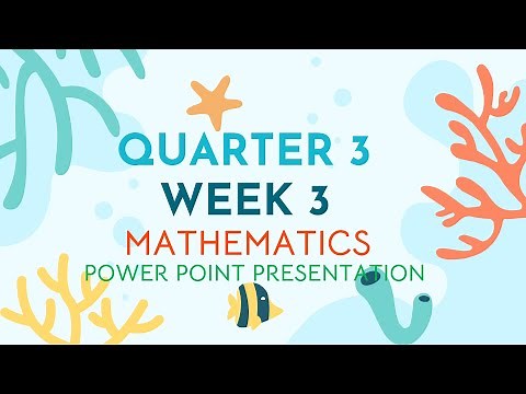 QUARTER 3 WEEK 3 MATHEMATICS GRADE 1- PPT PRESENTATION