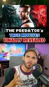 The Predator's True Motives will SHOCK YOU #predator #scifi #movies