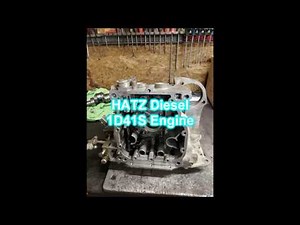KÓBORÉK: Hatz diesel motor (Hatz engine rebuild)