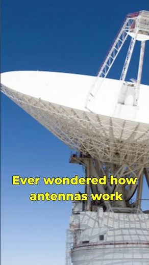"How Does an Antenna Work? | Explained in 60 Seconds!"#Antenna #science #physics #howitworks #shorts