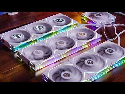 Lian Li now has Uni fans with LCD screens and more - Lian Li TL and TL LCD fans