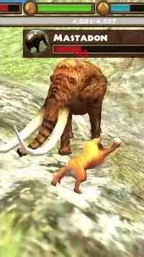 Sabertooth Tiger Simulator: Smilodon VS Mastodon