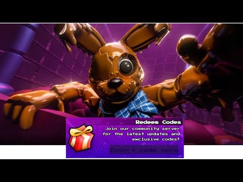 Codes on FNAF hunted