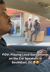 You guys asked for it😂😭😂 📍 @Elmira Market D.C #boyznthehood #saxophone #washingtondc #dmvtiktok #fyp
