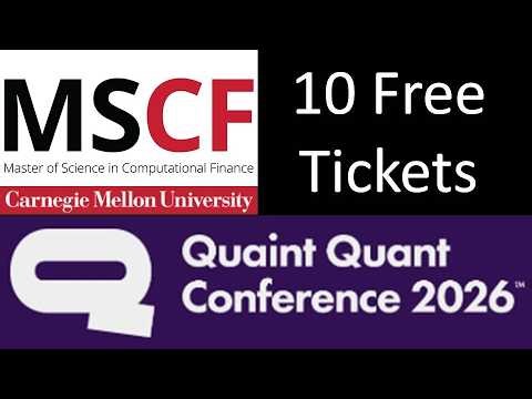 Quaint Quant Conference Free Tickets by CMU
