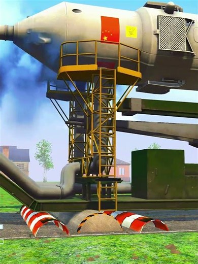 Spintires: Mudrunner.A large car drives through a difficult road. Gameplay /ep986