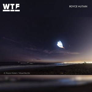 119K views · 1.1K reactions | The latest launch by SpaceX spectacularly lit up the night skies over California. | What the Future | Facebook