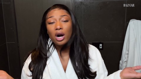 Megan Thee Stallion’s Tropical Bikini Strung Together by Rings Is the Perfect Y2K Throwback