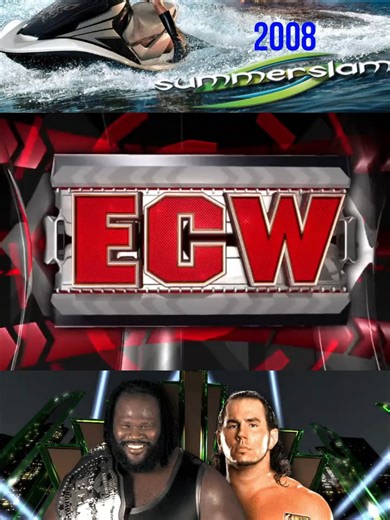 WWE SummerSlam 2008: Mark Henry vs Matt Hardy for ECW Championship