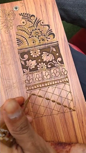 New mahandi design learning #henna