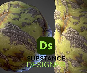 ArtStation - Stylized Rock Grass Terrain - Substance 3D Designer | Game Assets
