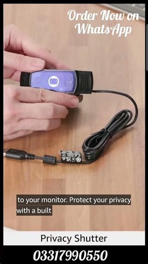 🎥 Full HD clarity with Logitech C920e ✨ #Logitech #Webcam #Shorts