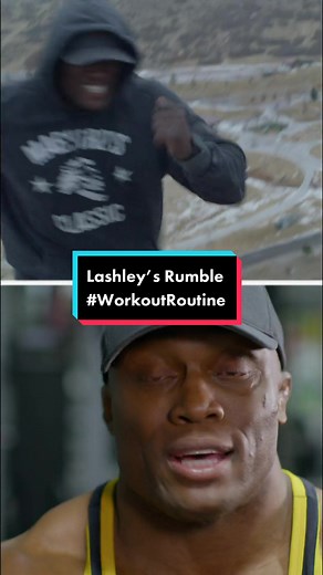 This is how #BobbyLashley is training for #BrockLesnar at #RoyalRumble. #WWE #WorkoutRoutine
