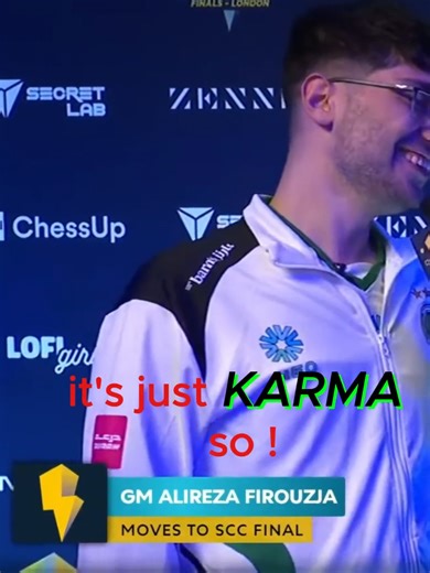 Alireza after defeating Hikaru Nakamura #chesstiktok #chess #hikaru #fyp #chessmaster