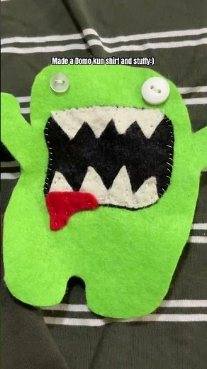 DIY Domo Kun shirt and stuffy:)