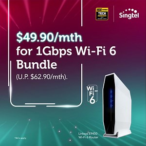 Browse and stream across multi-devices at faster Wi-Fi speed and stronger connectivity for everyone at home. | Singtel