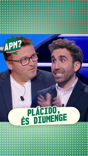 Sí que està canviat, en Plácido Domingo. Oi, @aitoralbizua? 🗣️ 🎥 La 2 de TVE | APM?