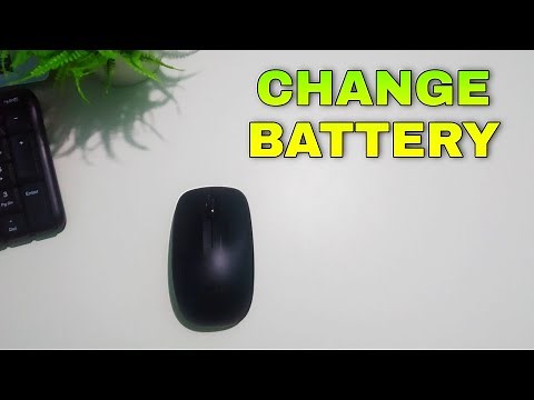 How To Change Battery in Wireless Mouse | Logitech M150