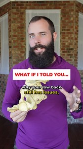 What if I told you… 🧠 Most people stretch, rest, or crush core work hoping to fix low back pain. The real issue isn’t flexibility or strength, it’s how you stack your pelvis and ribs. When you shift your hips, breathe correctly, and give your glutes room to work, your back finally starts to relax. Here’s a practical way to start retraining your movement: ➡️ Hip-Width Reach Drill: Set a block or dumbbell between your feet and practice reaching one leg back and down to engage the opposite glute ➡