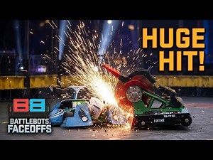 HUGE HITS! | All The Fights From FaceOffs Episode 3 | BATTELBOTS