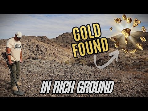 You Won’t Believe the Gold Nuggets Found Prospecting with a Metal Detector in Arizona