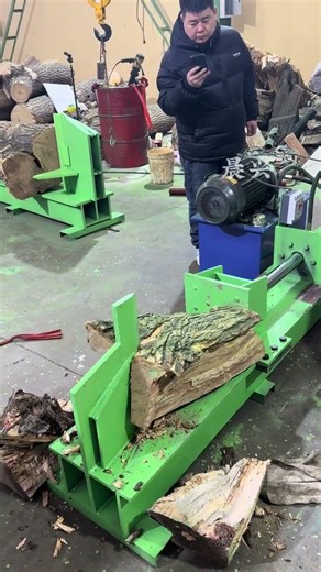 20-Ton Hydraulic Wood Splitter for Tea Factories - Ultimate Power for Efficiency