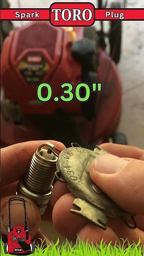 How to Change the Spark Plug on a Toro 22" Recycler Push Lawn Mower #shorts #toro #lawnmowerrepair