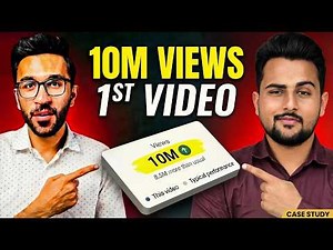 This Guy Works 20 Hours/Day! Got 10 Million Views on FIRST Video | Case Study