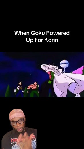 When Goku Powered Up For Korin