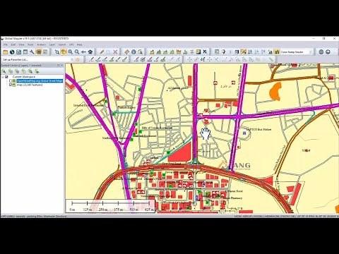 Tut9: Download Open Street Map(OSM) as vector using #Global_Mapper (subtitles CC: English)