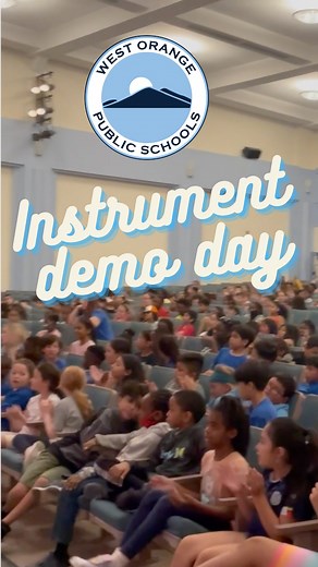 🎵 Watch as these West Orange 3rd graders have a blast during instrument demo day! Their reactions when they recognize the songs being played are priceless! 🎶 And don't forget about the incredible talent showcased by our West Orange High School students. 🔥 #wopride #musiceducation | West Orange Public Schools, NJ