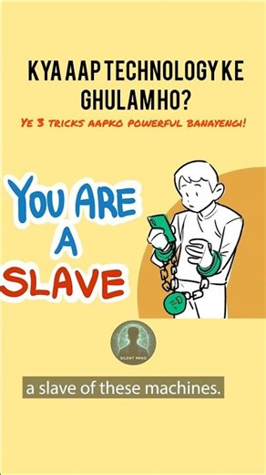 Technology ko control karo…warna technology tumhe control karegi. 💭🔥