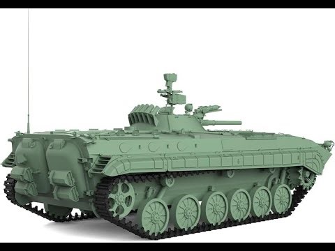 SSModel 3D printed kit 1/72 BMP-1 in box preview