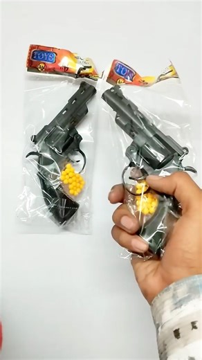 Unboxing a realistic revolver toy gun #unboxing #revolver gun #airsoftgun #airsoftplayer #shorts