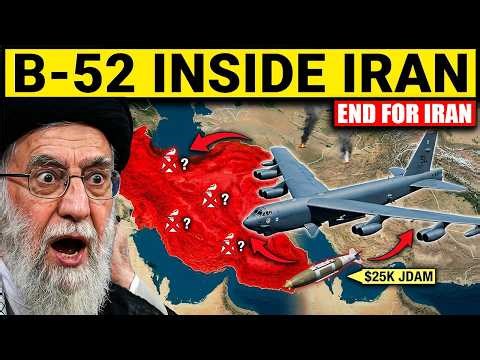END FOR IRAN: US B-52 Now Flying INSIDE Iran, “Big Ugly Fat Fellow” with $25K JDAMs