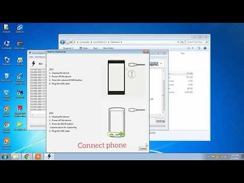 Sony Flash Tool & Driver Install and Firmware Using
