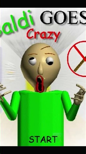Baldi goes crazy has good news! #ihavethisthingwithplants