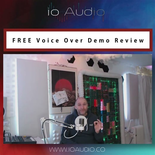 Voice Over & Studio Advice | FREE Demo Review