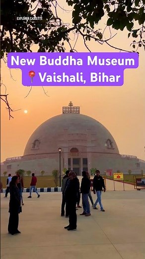 New Budhha Museum in Vaishali, Bihar #vaishali #bihar #india #vaishalibihar #budhha #stupa #budhhism