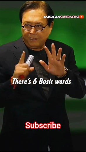 The 6 basic words of financial literacy #shorts #billionaire #richmindset
