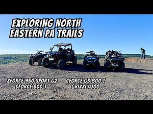 Exploring Some AWESOME North Eastern PA SXS ATV Trails