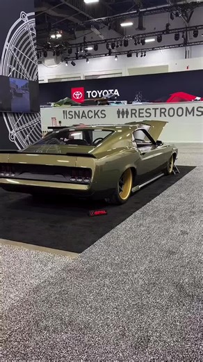 SEMA 25 was a fun one! We’re excited to show David’s 69 this coming show season. #vinishotrods #mustangnation #restomod #musclecars #classiccar @whipplesuperchargers @Forgeline Wheels