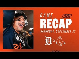 Game Highlights: Tigers Clinch a Spot in the Postseason | 9/27/25