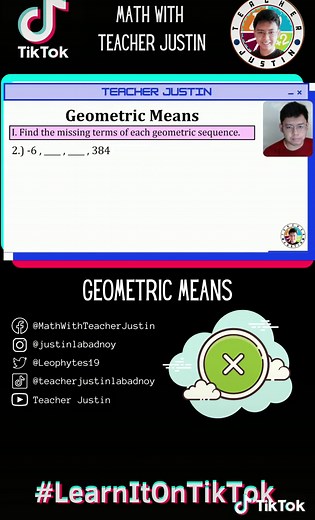 Finding Missing Terms in Geometric Sequences