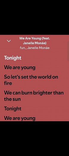 We Are Young - Janelle Monáe Lyrics Video