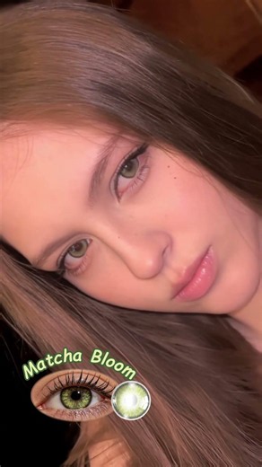 Godestar Matcha Bloom Green Contacts 💚 The Green Eyes Everyone Will Ask About