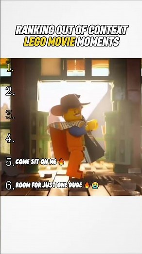 Lego Movie Ranked 🔥
